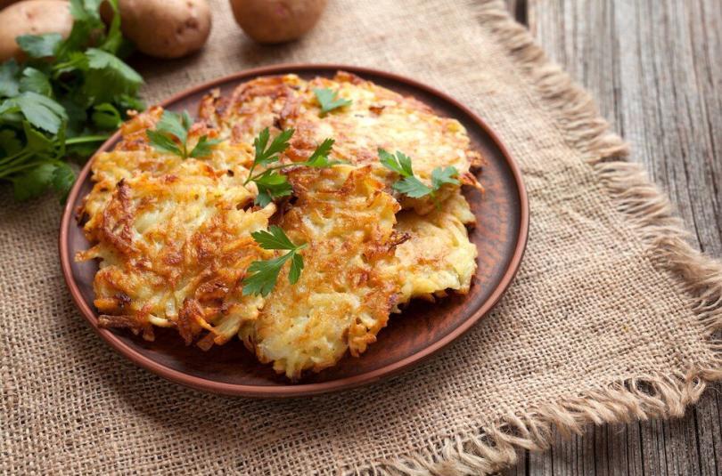 Air fryer potato pancake