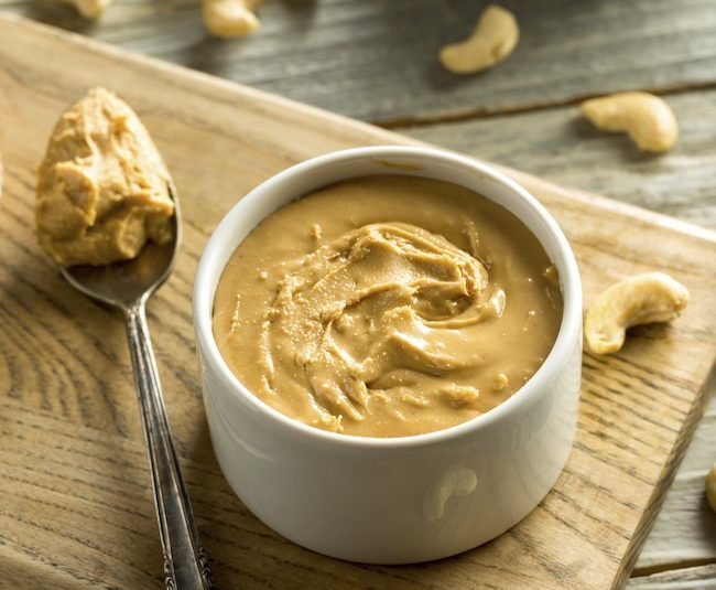 Smooth all natural cashew butter